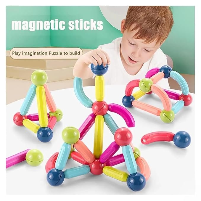 Magnetic Sticks Building Blocks 36 Pcs Learning Toy for Kids