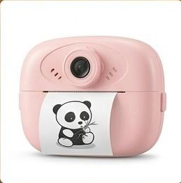 Kids Panda Instant Print Camera – button functions diagram